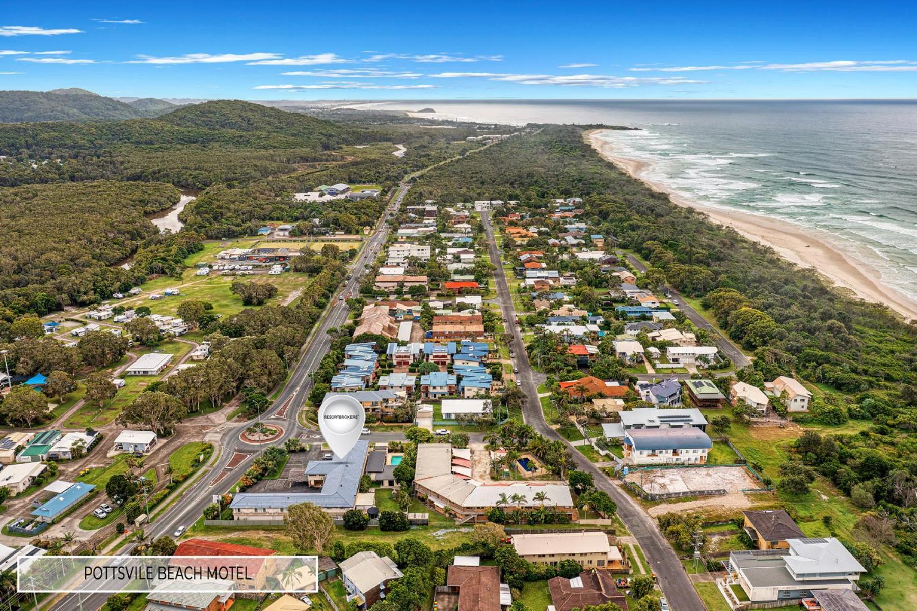 Pottsville Beach Motel Exteriér fotografie